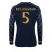 Real Madrid Jude Bellingham #5 Replika Borta matchkläder 2023-24 Långa ärmar
